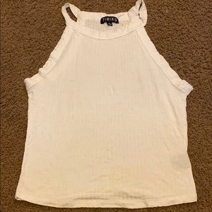White crop top